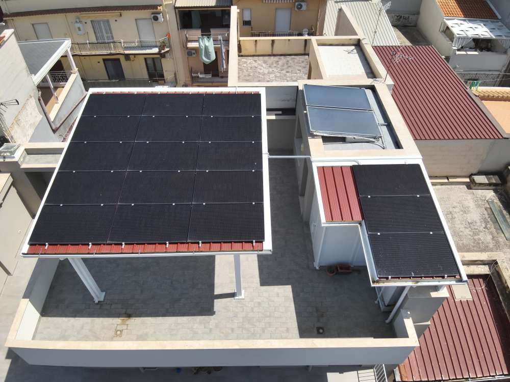 Balestrate (PA) - Fotovoltaico 7 kWp + Solare Termico
