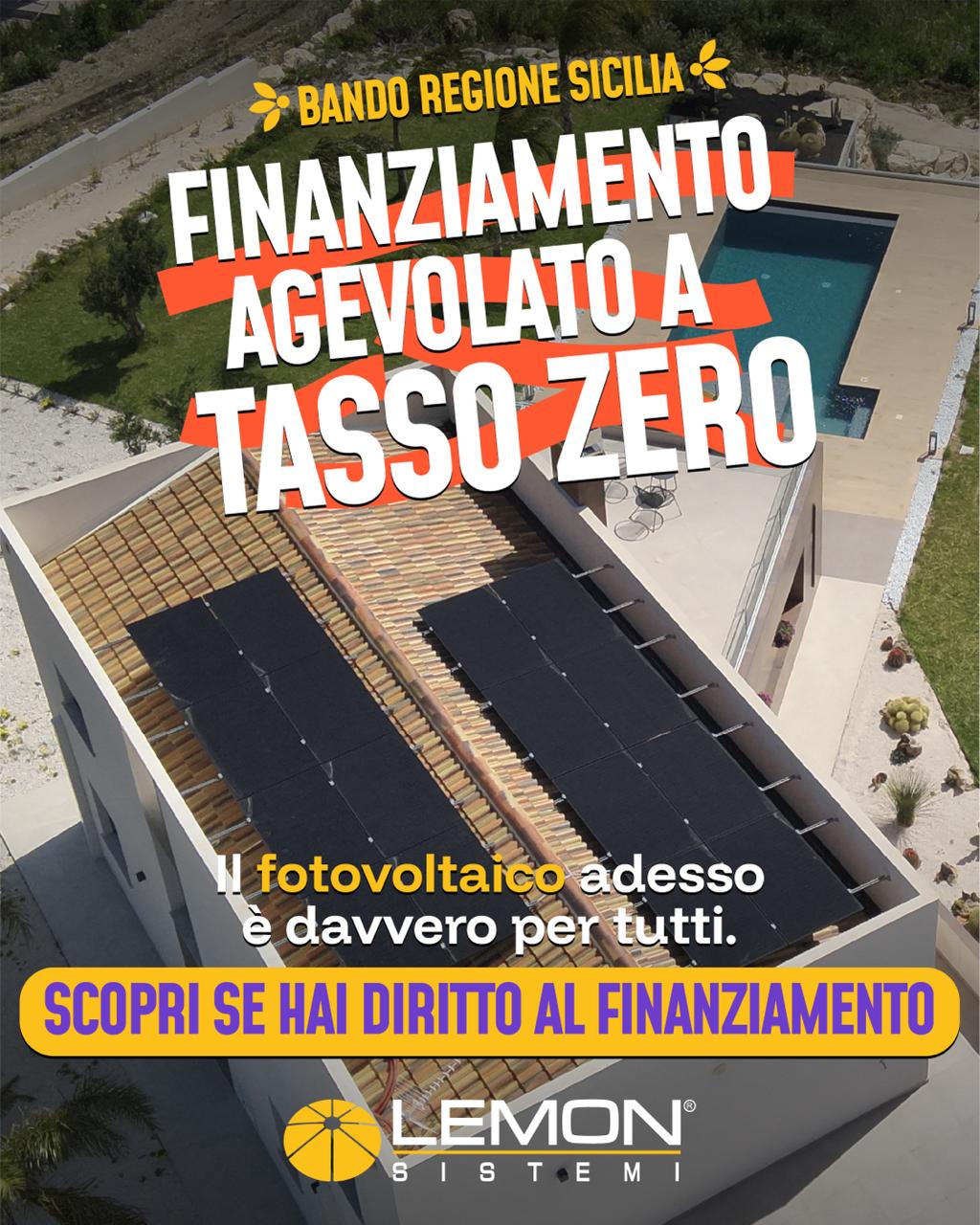 Bando Sicilia - tasso Zero